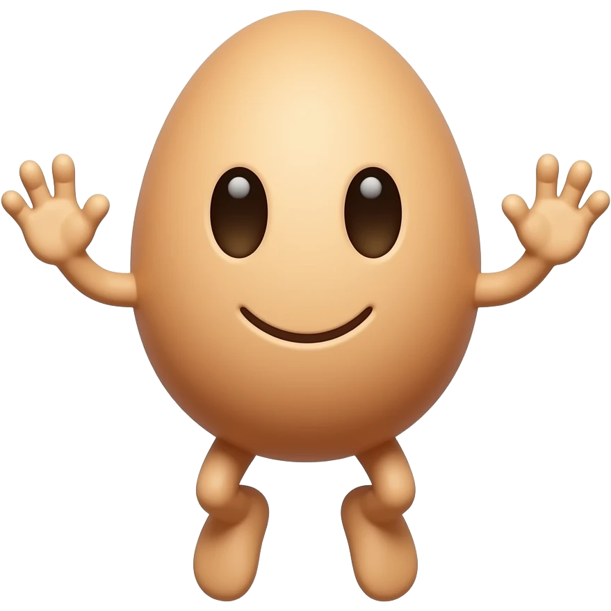 Egg jumpin emoji