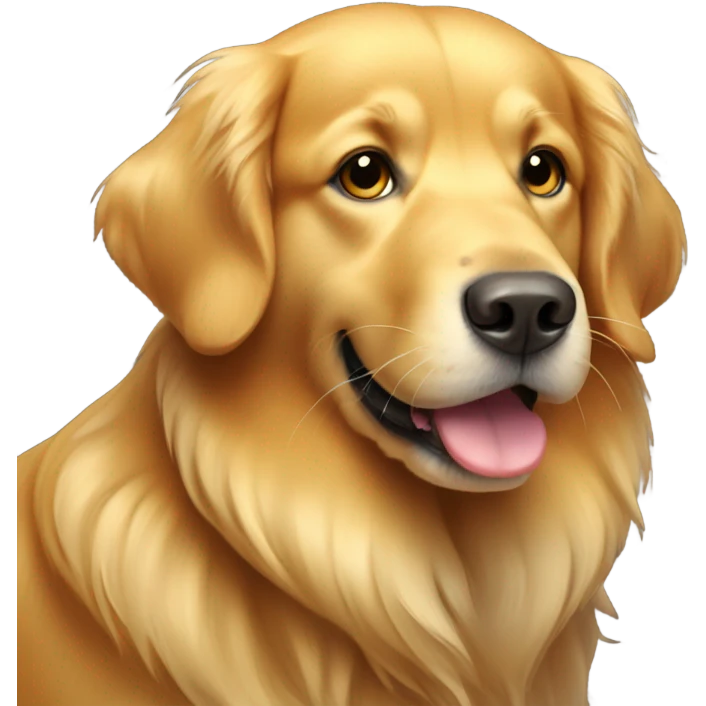 golden retriever emoji