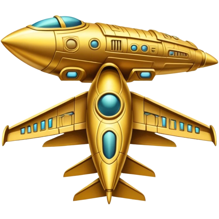 Annunaki ancient sumarian gold spaceship emoji