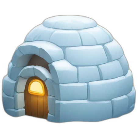 igloo idea bulb emoji