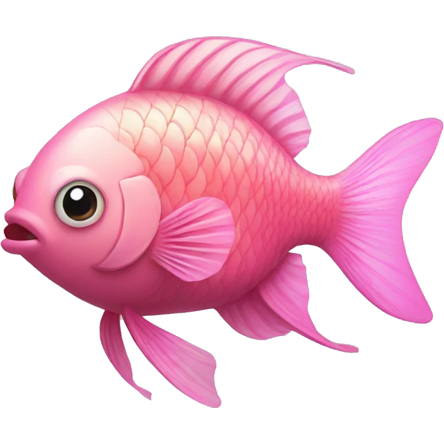 pink fish emoji