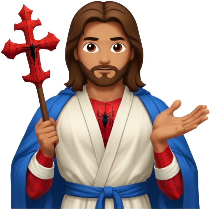 Spiderman Jesus emoji