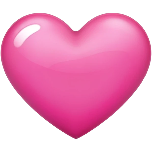 Pink heart  emoji
