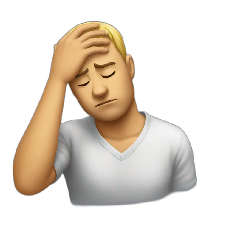 facepalm emoji