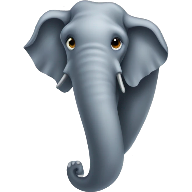elephant tail emoji