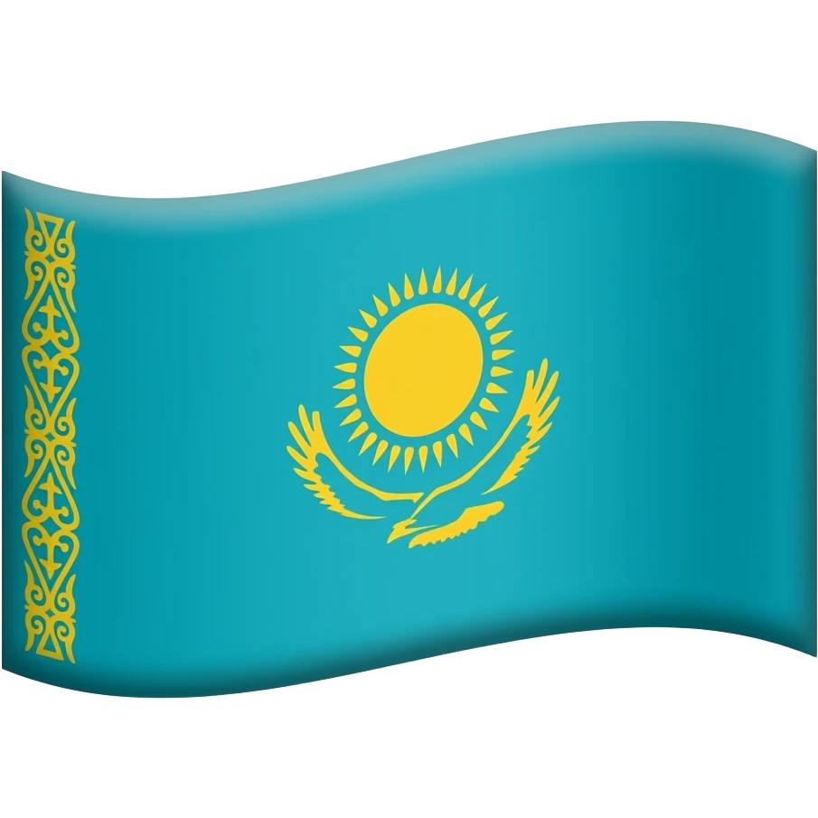 Kazakhstan Empire Flag emoji