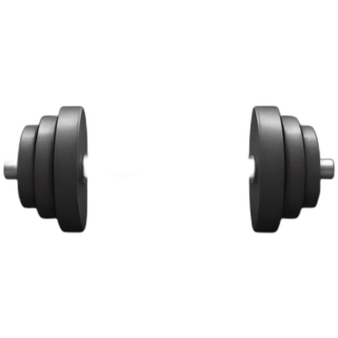 Barbell emoji