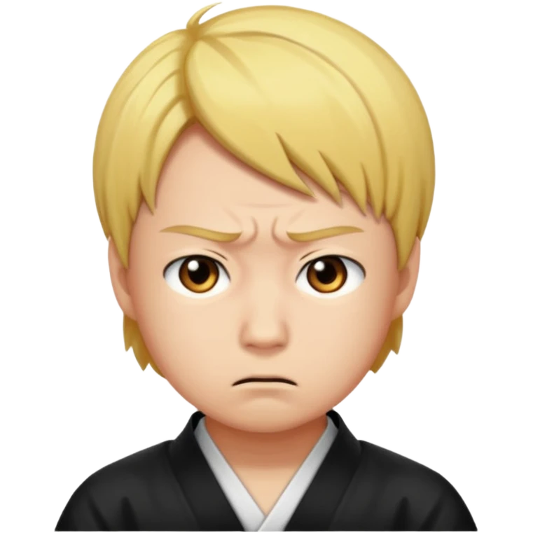 Zenitsu Agatsuma Annoyed emoji