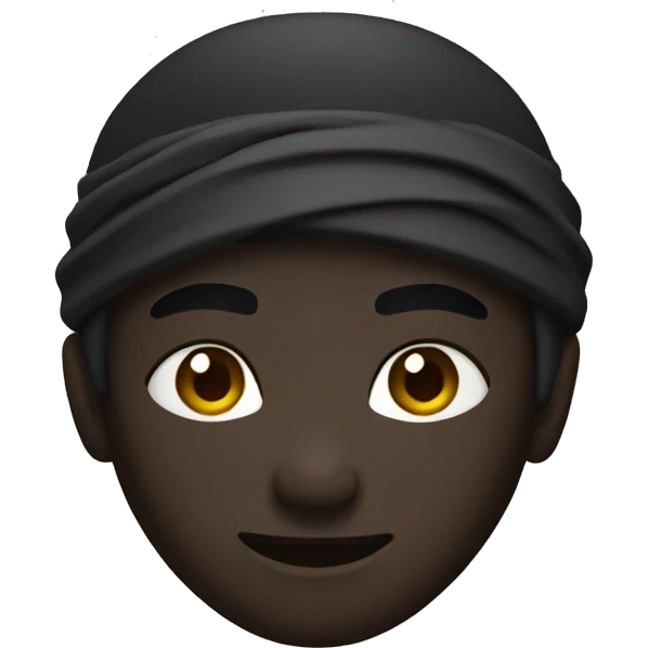 ninja black skin emoji