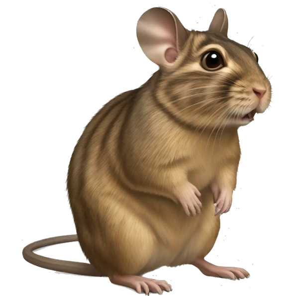 Degu at vet emoji