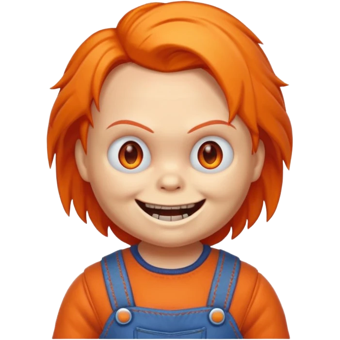 Un emojin de chuky emoji