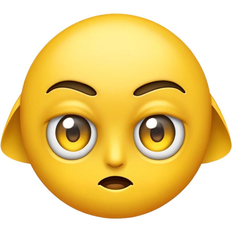 Bombastic side eye yellow default emoji emoji