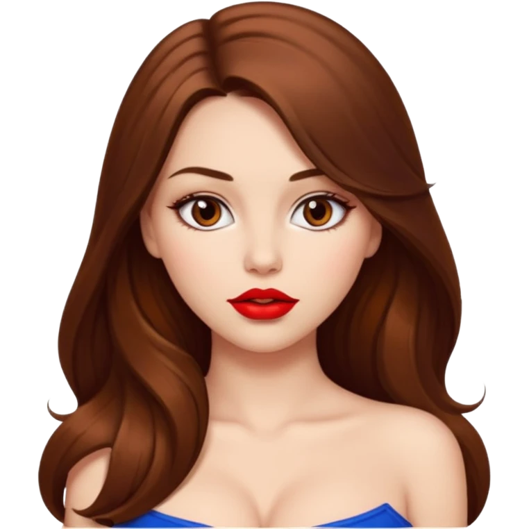 Sexy girl big breasts  emoji