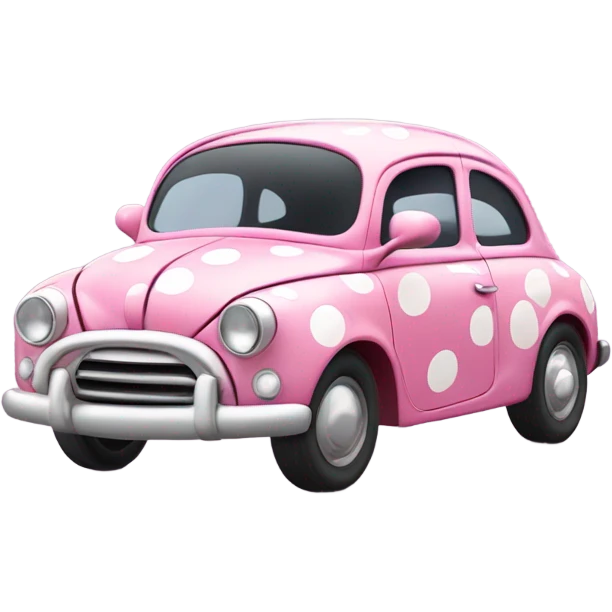 Minnie Mouse car emoji