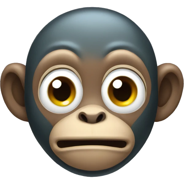 water needing monkey emoji