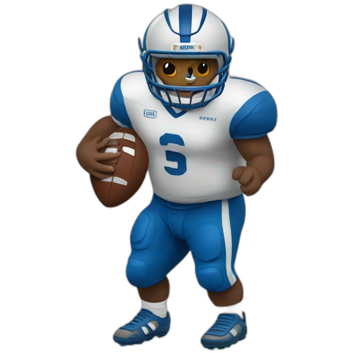 mydryk with football  emoji