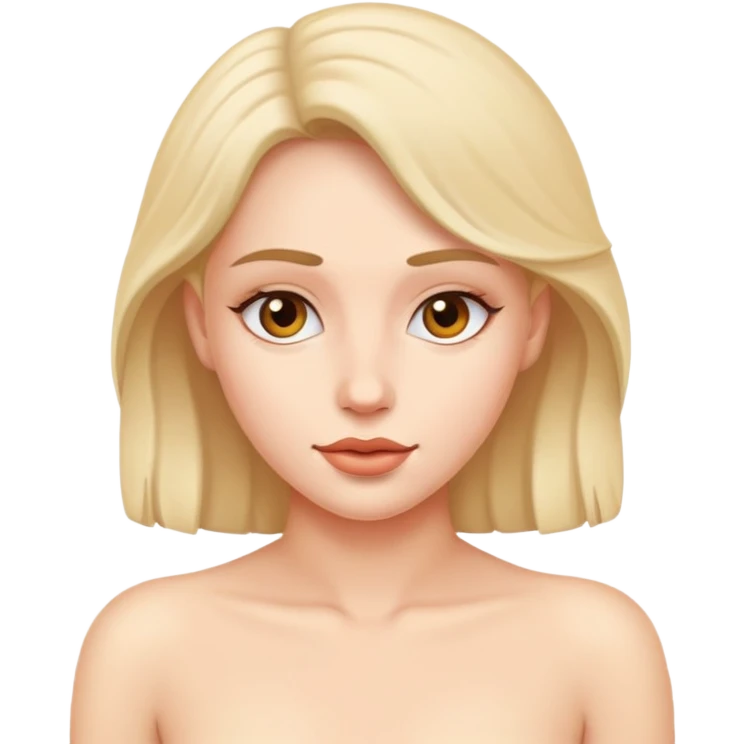 Гола девушка emoji