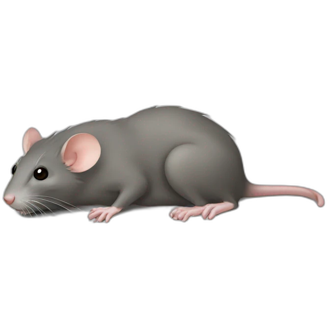 Dead rat emoji