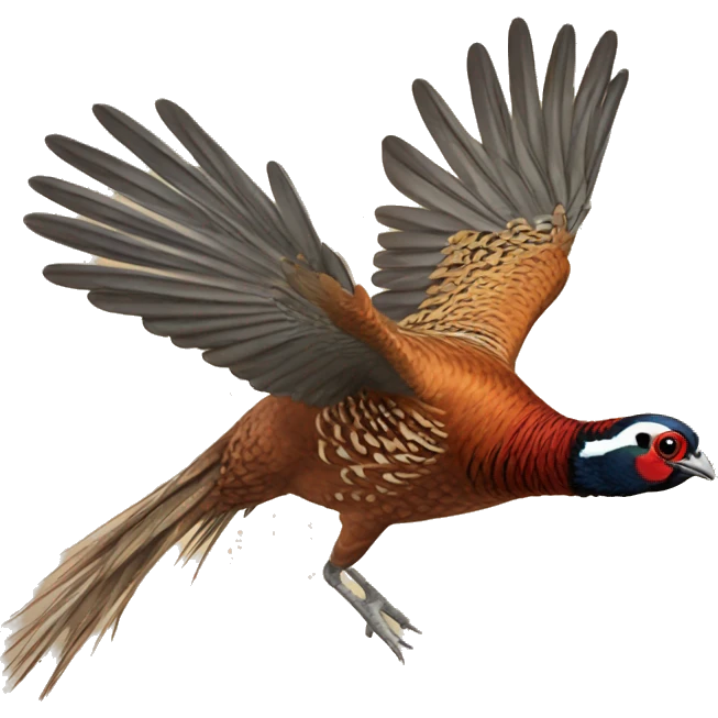 pheasant flying emoji