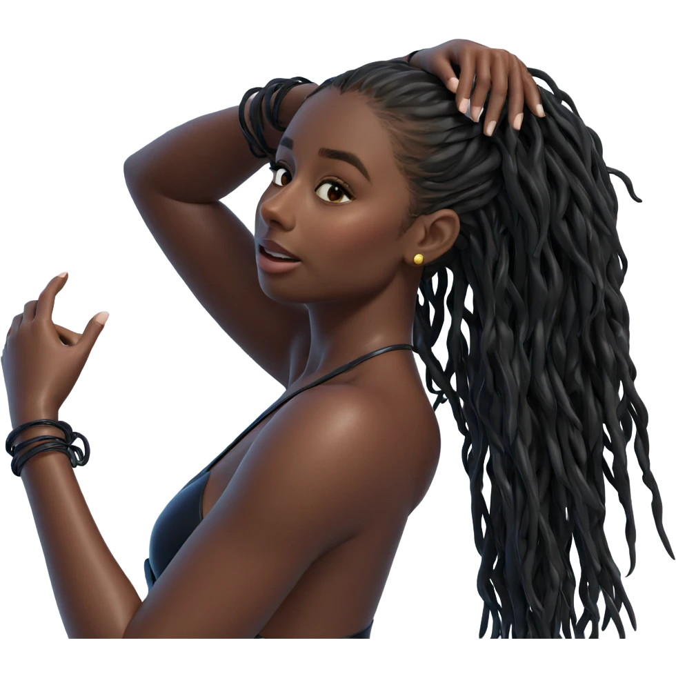 girl in ocean swimsuit emoji