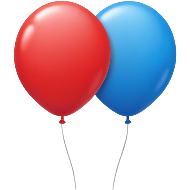 2 balloon emoji