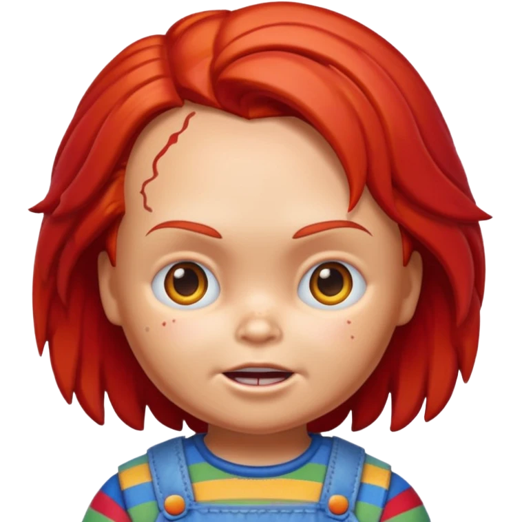 Un emojin de chuky emoji