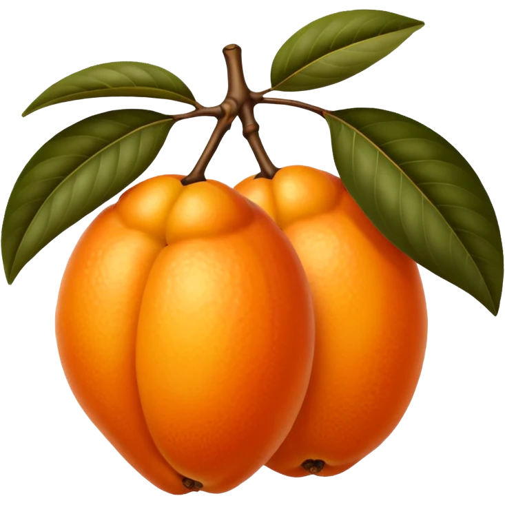 Loquat emoji emoji
