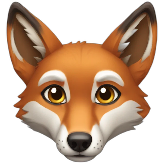 Renard et loup emoji