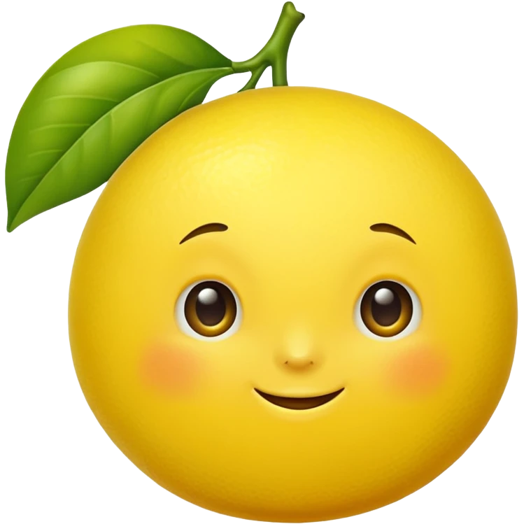 Lemon emoji