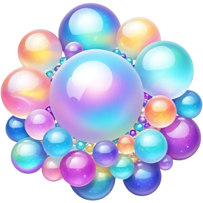 Epic divine shiny legendary celestial flowery complex detailed iridescent gradients marbles aesthetic-scenery-Decorations emoji