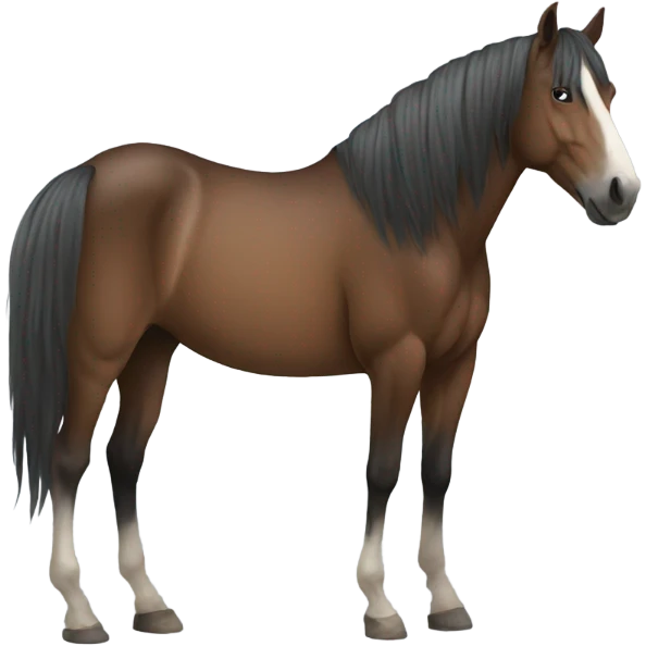 Horse in Pants  emoji