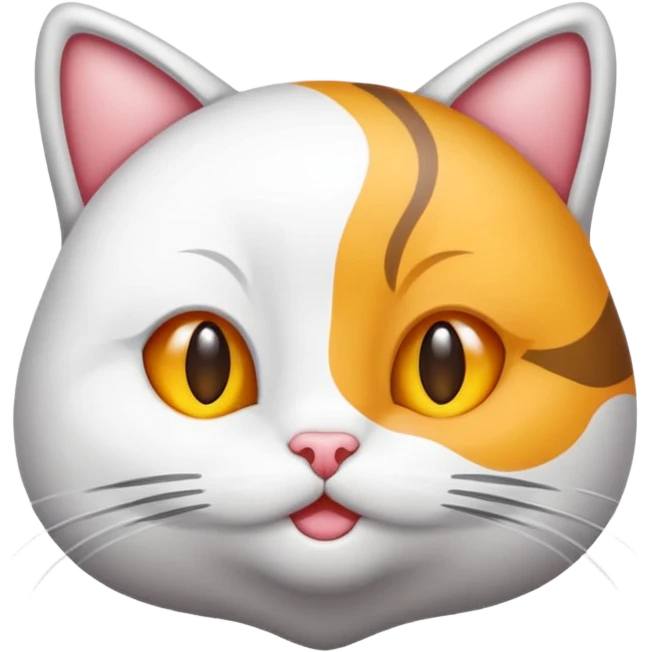 Elinde balon tutan kedi emoji