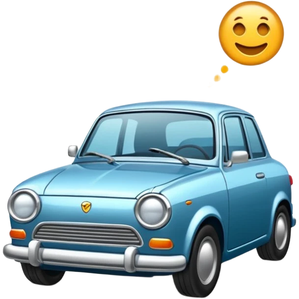 crique deploye pour voiture  emoji