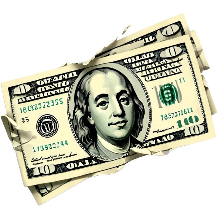 erotic dollar paper bills emoji