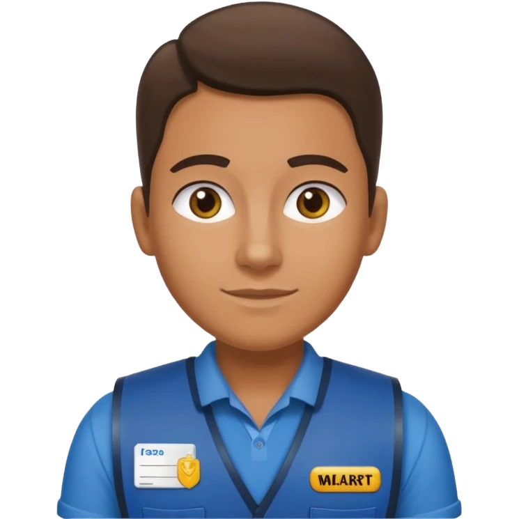 Walmart cashier emoji