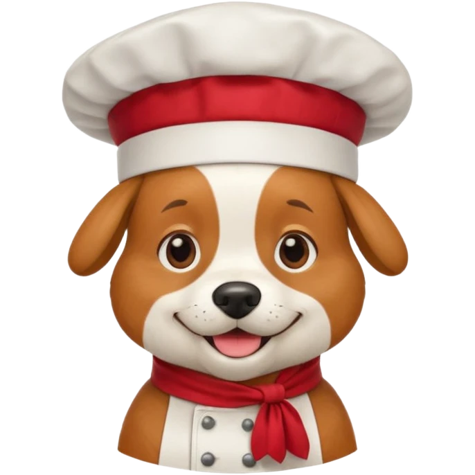 chef red dog emoji