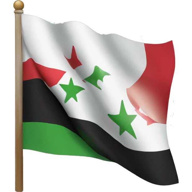 New syrian flag emoji