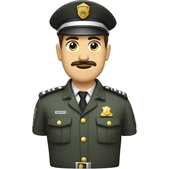 GUARDIA de seguridad  emoji