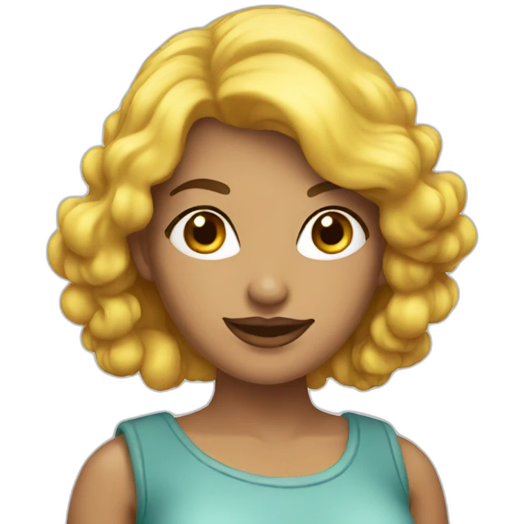 Sexy lady emoji