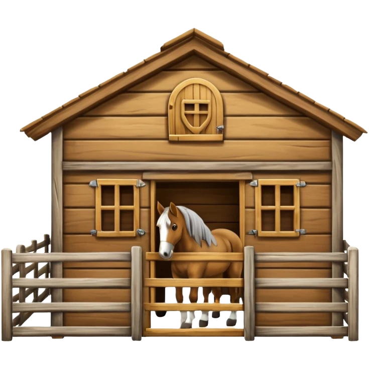 horse stable emoji