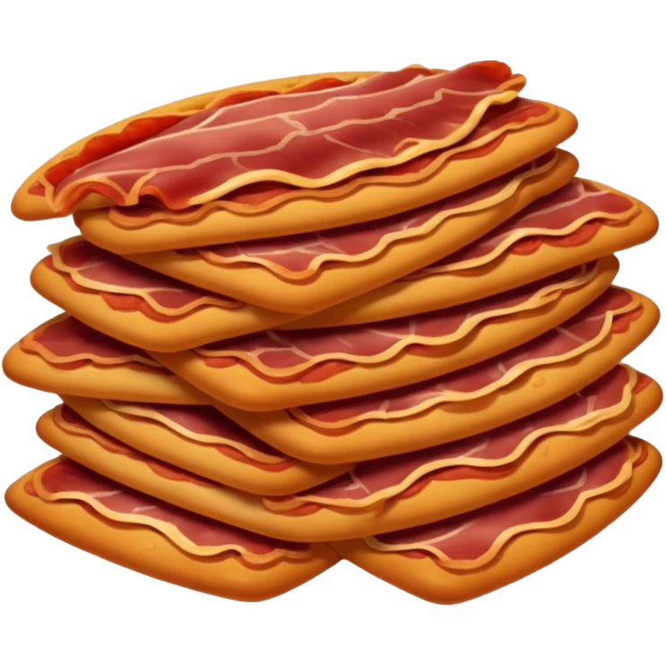 a pile of lardons emoji