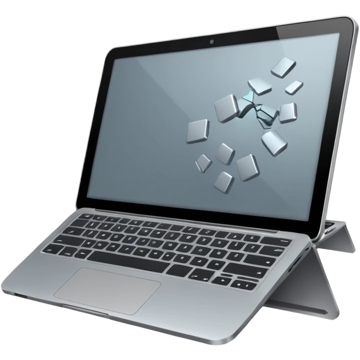 Throw laptop out of building emoji