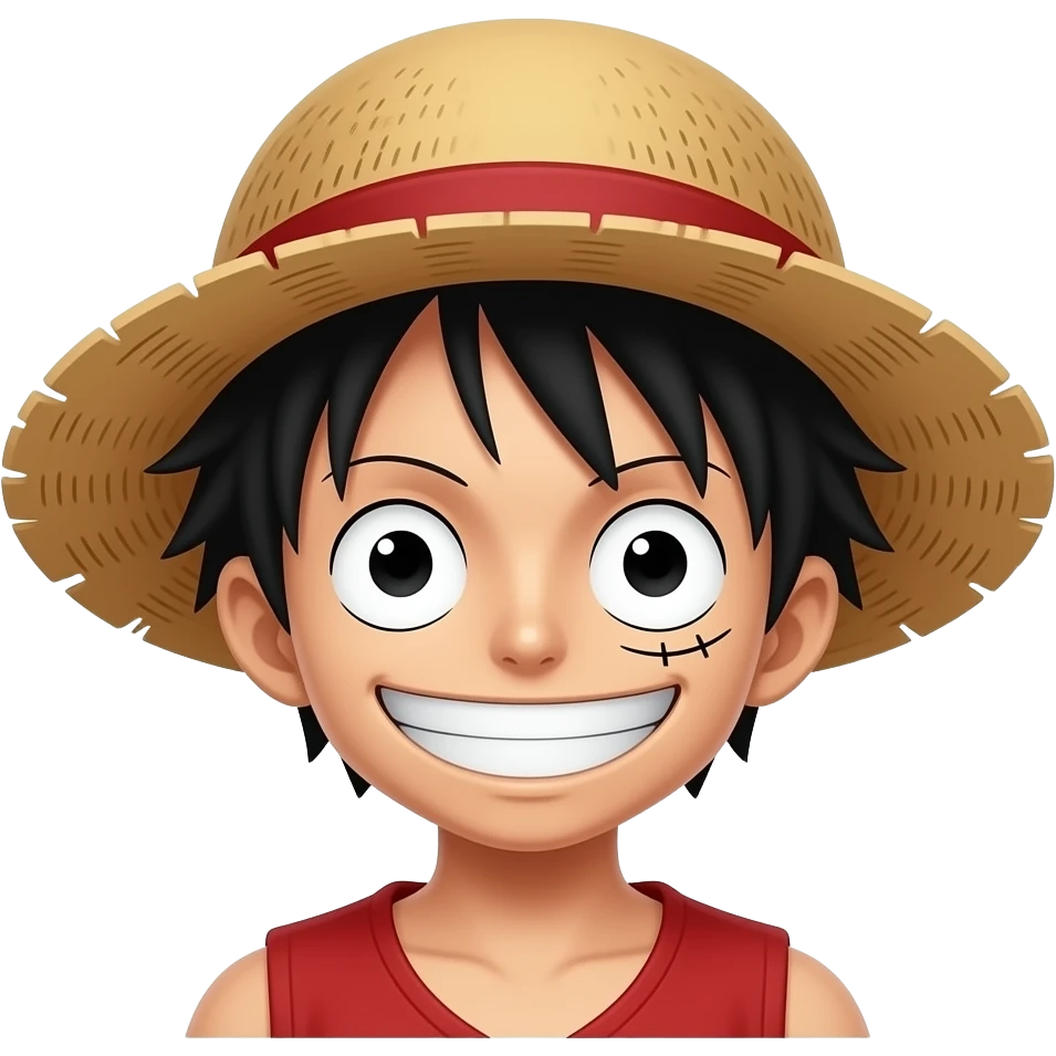 Luffy emoji