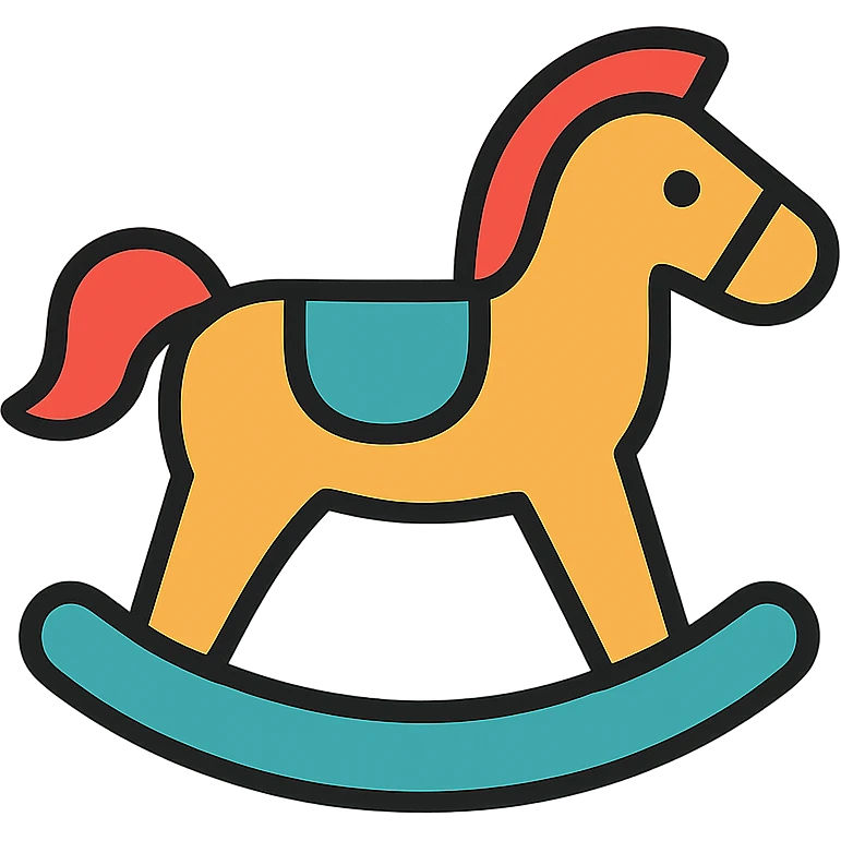 rocking horse toy emoji