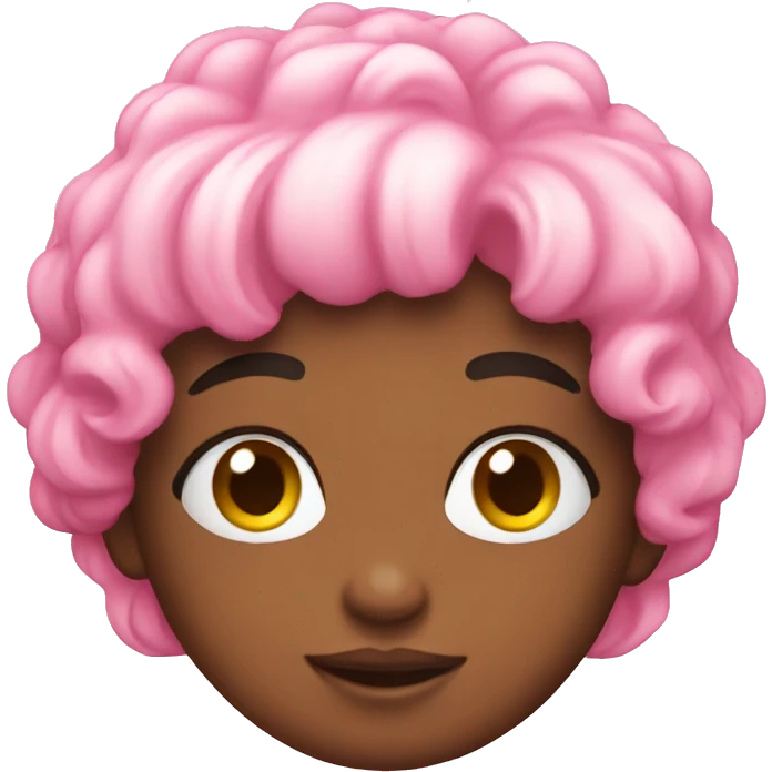 cute pink  emoji