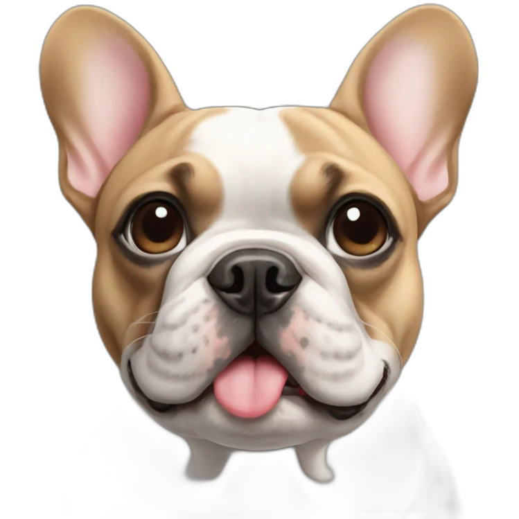 French bulldog emoji