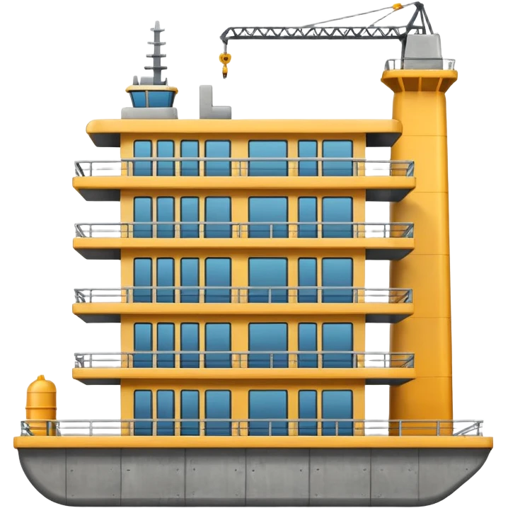 offshore building emoji