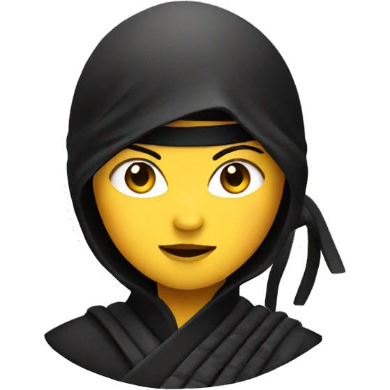 Ninja lady emoji