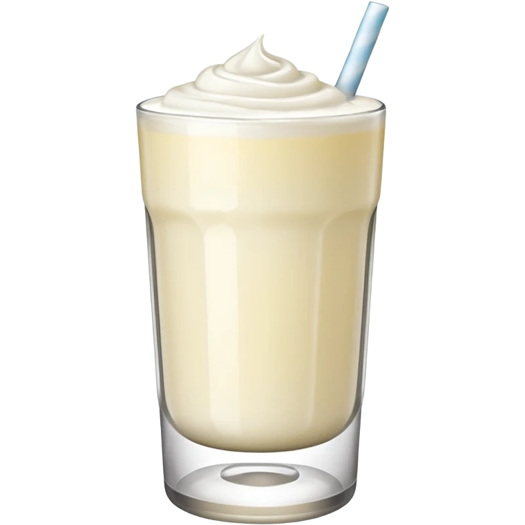 Lassi white coloured emoji