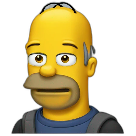 Homer simspon emoji